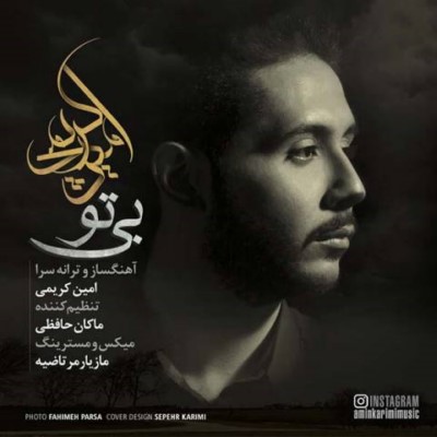 دانلود آهنگ جدید امین کریمی بی تو
